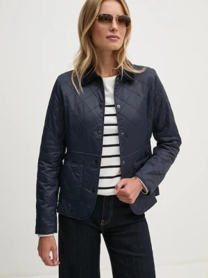 Barbour kurtka Deveron Polarquilt damska kolor granatowy przejściowa LQU1064