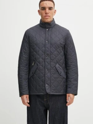Barbour kurtka Flyweight Chelsea Quilted Jacket męska kolor granatowy przejściowa MQU0007
