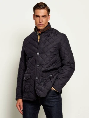 Barbour Kurtka Lutz | Regular Fit granatowy