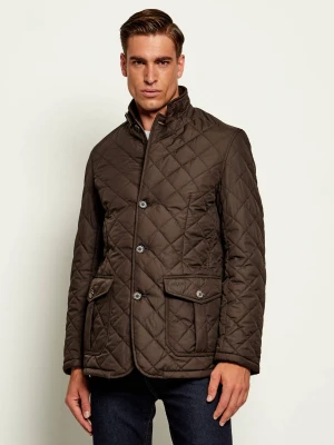 Barbour Kurtka Lutz | Relaxed fit oliwkowy