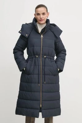 Barbour kurtka Mannue Puffer damska kolor granatowy zimowa LQU1782