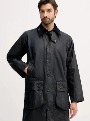 Barbour kurtka męska kolor granatowy przejściowa MWX0008