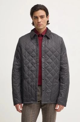 Barbour kurtka Heritage Liddesdale Quilted Jacket męska kolor szary przejściowa MQU0240