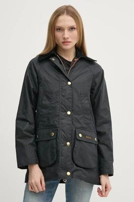 Barbour kurtka Modern Beadnell Wax damska kolor granatowy przejściowa LWX1402