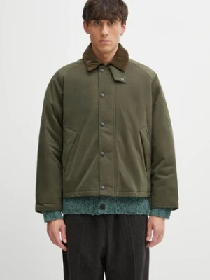 Barbour kurtka Padded Transport Jacket kolor zielony przejściowa MCA1065OL51