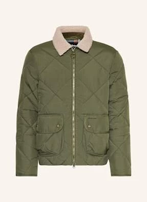 Barbour Kurtka Pikowana Angler gruen