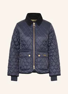 Barbour Kurtka Pikowana Beadnell blau