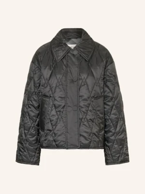 Barbour Kurtka Pikowana Bernadette schwarz