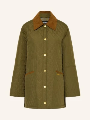 Barbour Kurtka Pikowana Goldmire Quilt gruen