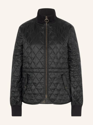 Barbour Kurtka Pikowana Hermione Quilt schwarz CZARNY