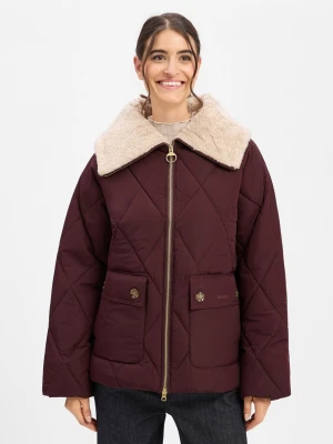 Barbour Kurtka pikowana Kobiety lila