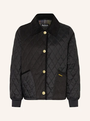 Barbour Kurtka Pikowana Marla Z Mieszanki Materiałów schwarz