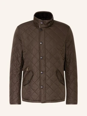 Barbour Kurtka Pikowana Powell gruen