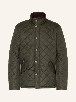 Barbour Kurtka Pikowana Powell gruen ZIELONY