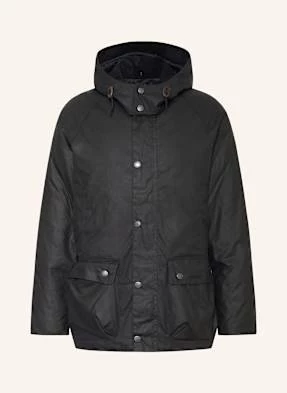 Barbour Kurtka Polowa Beaufort Wax Z Odpinanym Kapturem blau