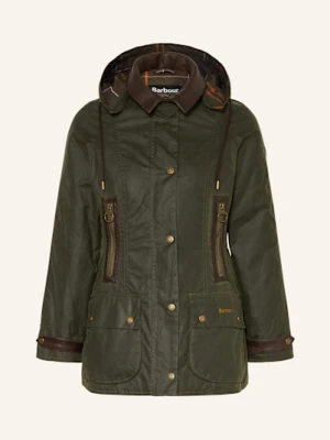 Barbour Kurtka Polowa Ivy Z Odpinanym Kapturem gruen