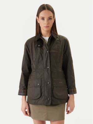 Barbour Kurtka przejściowa Classic Beadnell LWX0668OL71 Zielony Regular Fit