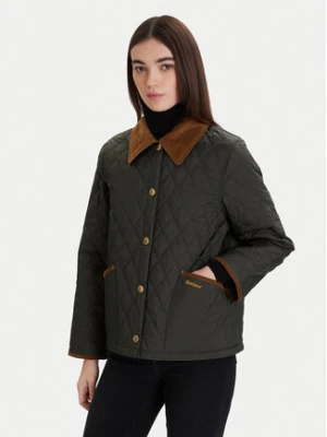 Barbour Kurtka przejściowa Liddesdale Quilted LQU1851OL71 Zielony Regular Fit