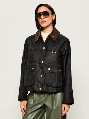 Barbour Kurtka Tartan | Regular Fit | sztruks oliwkowy
