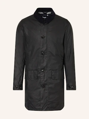 Barbour Kurtka Wax Mac blau