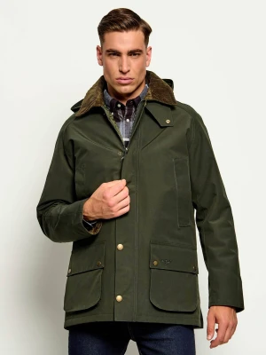 Barbour Kurtka Winter Ashby | Regular Fit oliwkowy