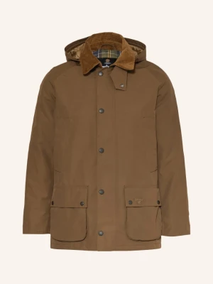 Barbour Kurtka Winter Ashby Z Odpinanym Kapturem beige