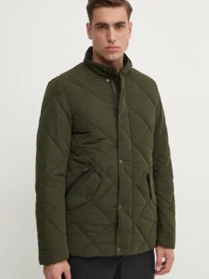 Barbour kurtka Winter Chelsea Quilted Jacket męska kolor brązowy przejściowa MQU1686