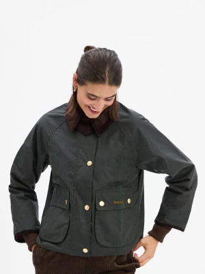 Barbour kurtka woskowana - Beadnell Kobiety Bawełna zielony