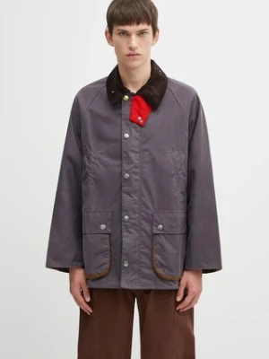 Barbour kurtka x Paul Smith OS Bedale Wax kolor fioletowy przejściowa MWX2515PU11