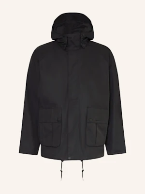 Barbour Kurtka Z Odpinanym Kapturem schwarz
