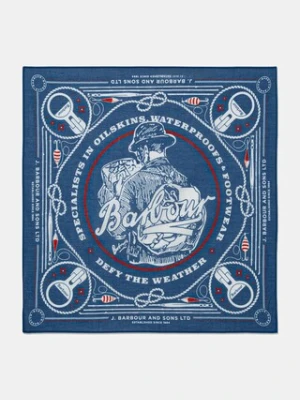 Barbour MAC0488BU95 bandana bawełniana męska