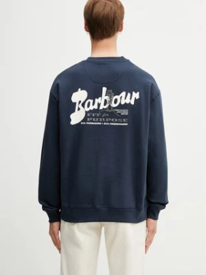 Barbour MOL0740NY91 bluza oversize bawełniana męska