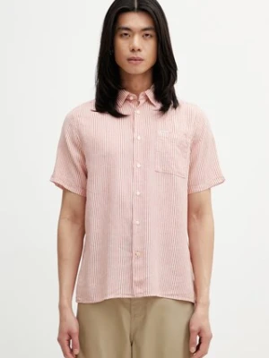 Barbour MSH5282RE51 koszula męska z dodatkiem lnu