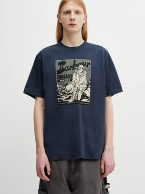 Zdjęcie produktu Barbour MTS1555NY91 t-shirt męski bawełniany