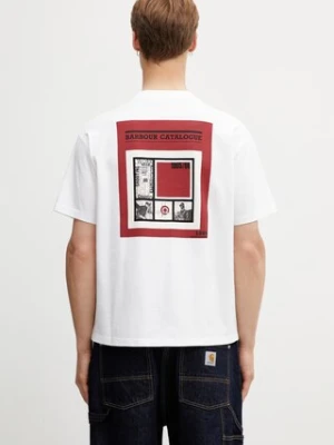 Barbour MTS1576WH11 t-shirt męski bawełniany