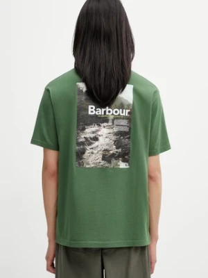 Barbour MTS1577GN18 T-shirt bawełniany męski