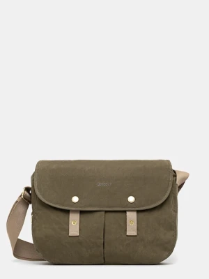 Barbour nerka bawełniana Barbour Transport Riever Crossbody Bag kolor zielony UBA0745
