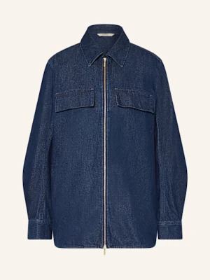 Barbour Overjacket Z Jeansu Arla blau
