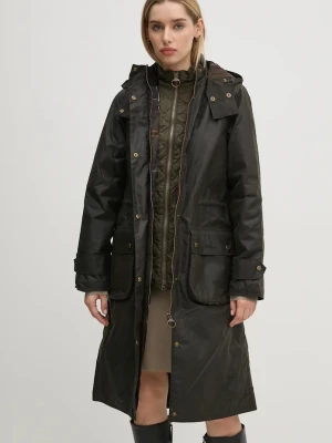Barbour parka Long Cannich Wax zielony