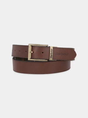 Barbour pasek brązowy