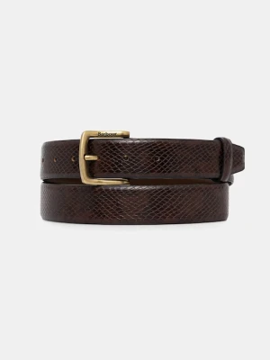 Barbour pasek męski skórzany Jaspar