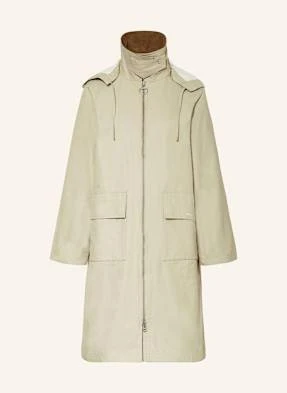 Barbour Płaszcz Jema Z Odpinanym Kapturem beige
