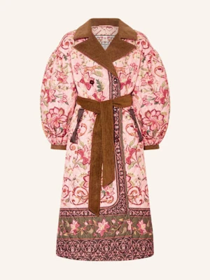 Barbour Płaszcz Pikowany Cami Quilt rosa