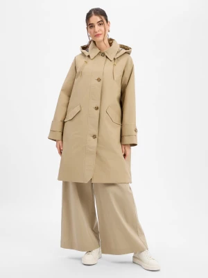Barbour płaszcz przeciwdeszczowy Kobiety beżowy