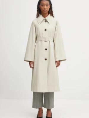 Barbour płaszcz Robyn Trench Showerproof kolor beżowy LSP0250ST31
