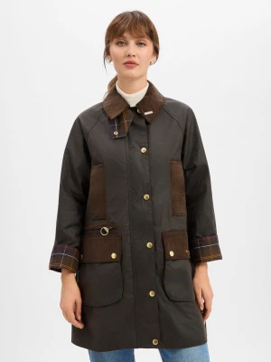 Barbour płaszcz z wosku Kobiety Bawełna zielony
