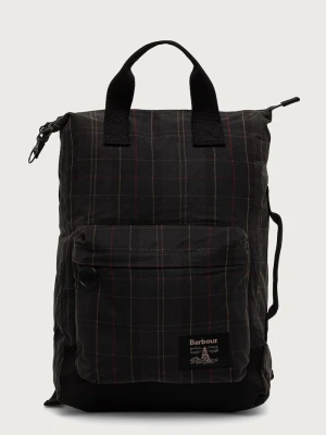 Barbour plecak miejski bawełniany zielony