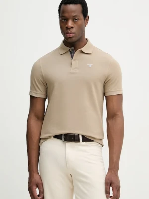 Barbour polo bawełniane Tartan Pique Polo