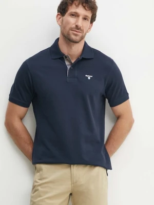 Barbour polo bawełniane Tartan Pique Polo