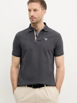 Barbour polo bawełniane Tartan Pique Polo